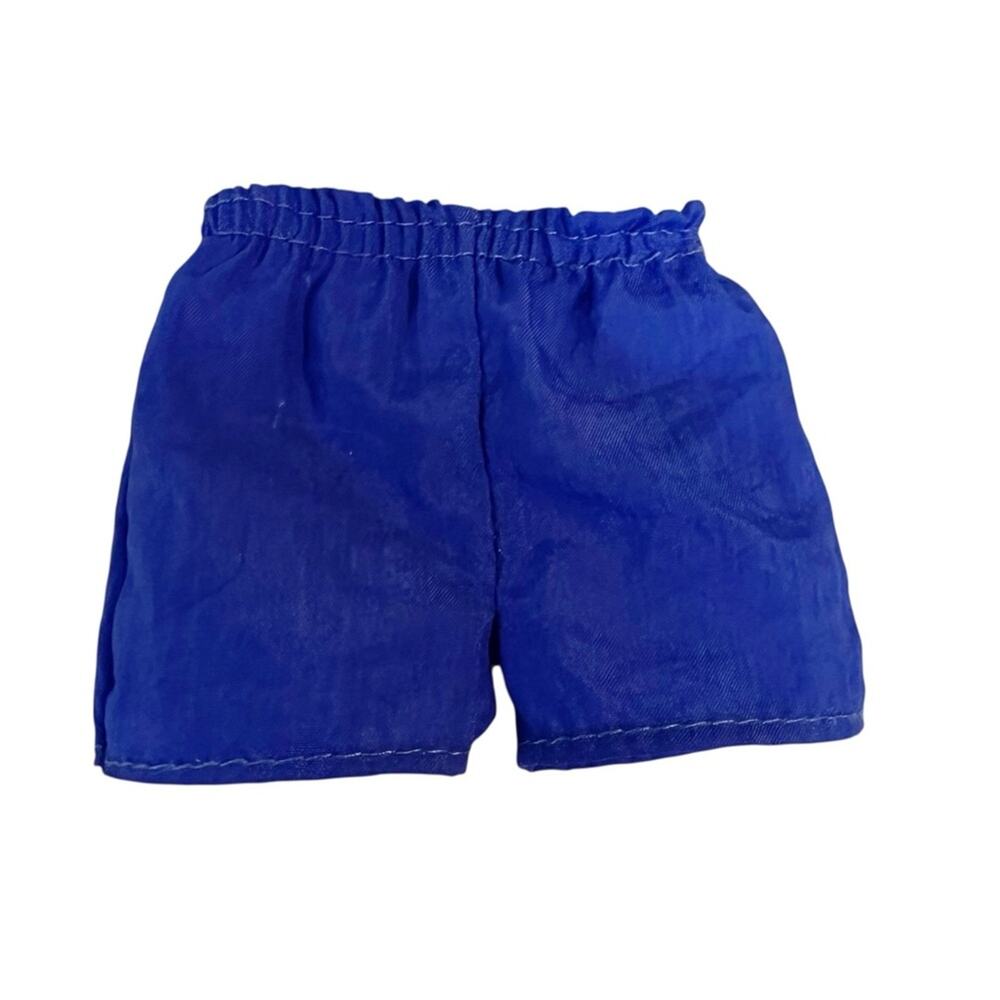 Barbie Ken Doll Blue Nylon Swim Shorts